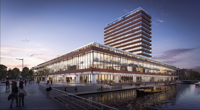Renovatie De Nederlandsche Bank, Amsterdam / Beeld: DNB + Mecanoo / 2023